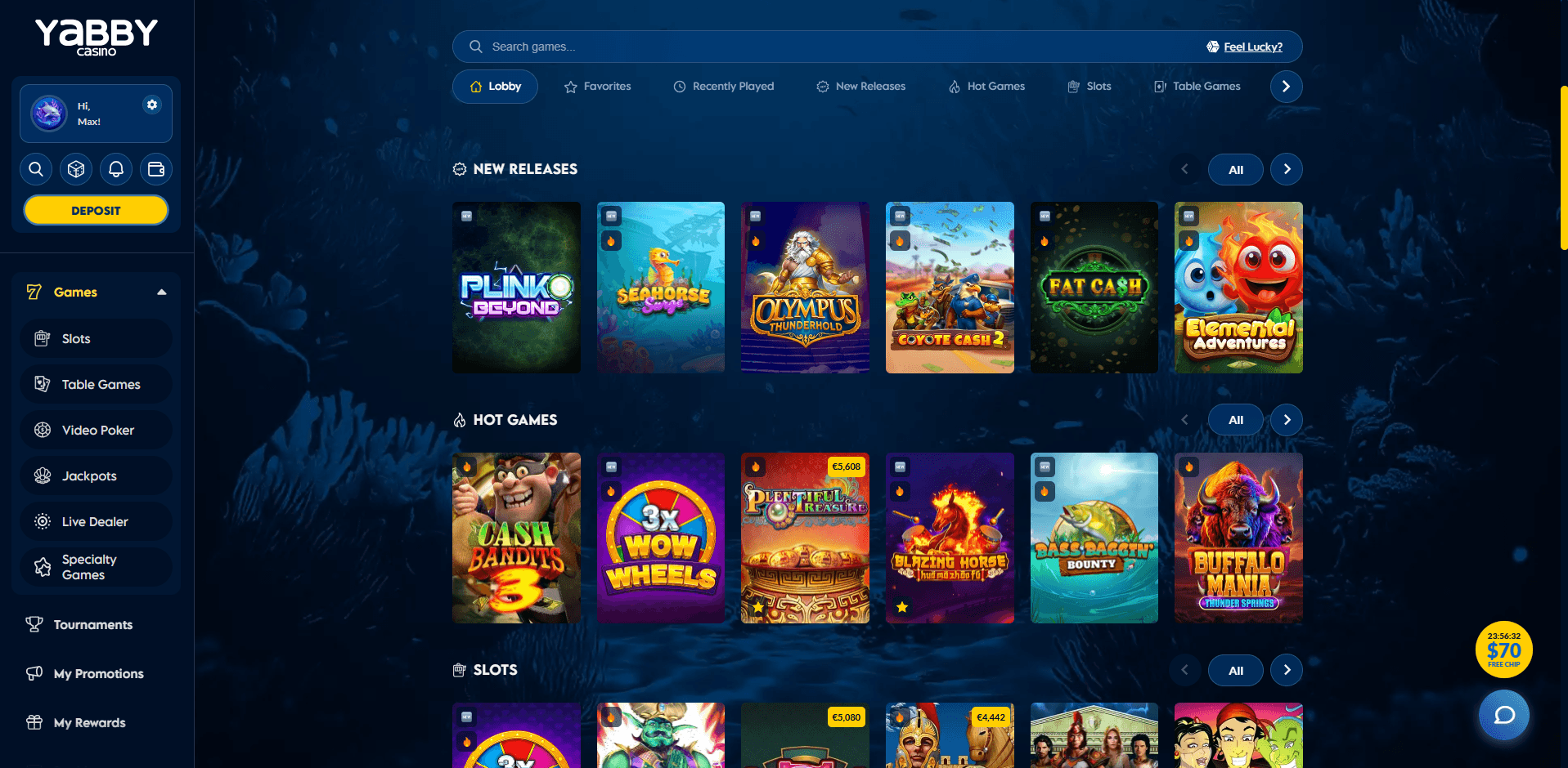 Games Page